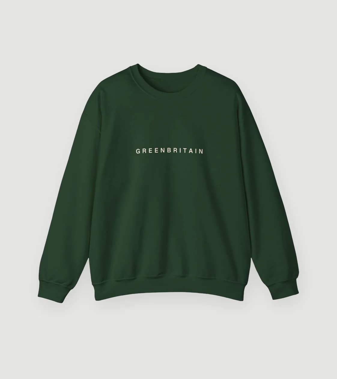 GREENBRITAIN Sweater in Forest Green