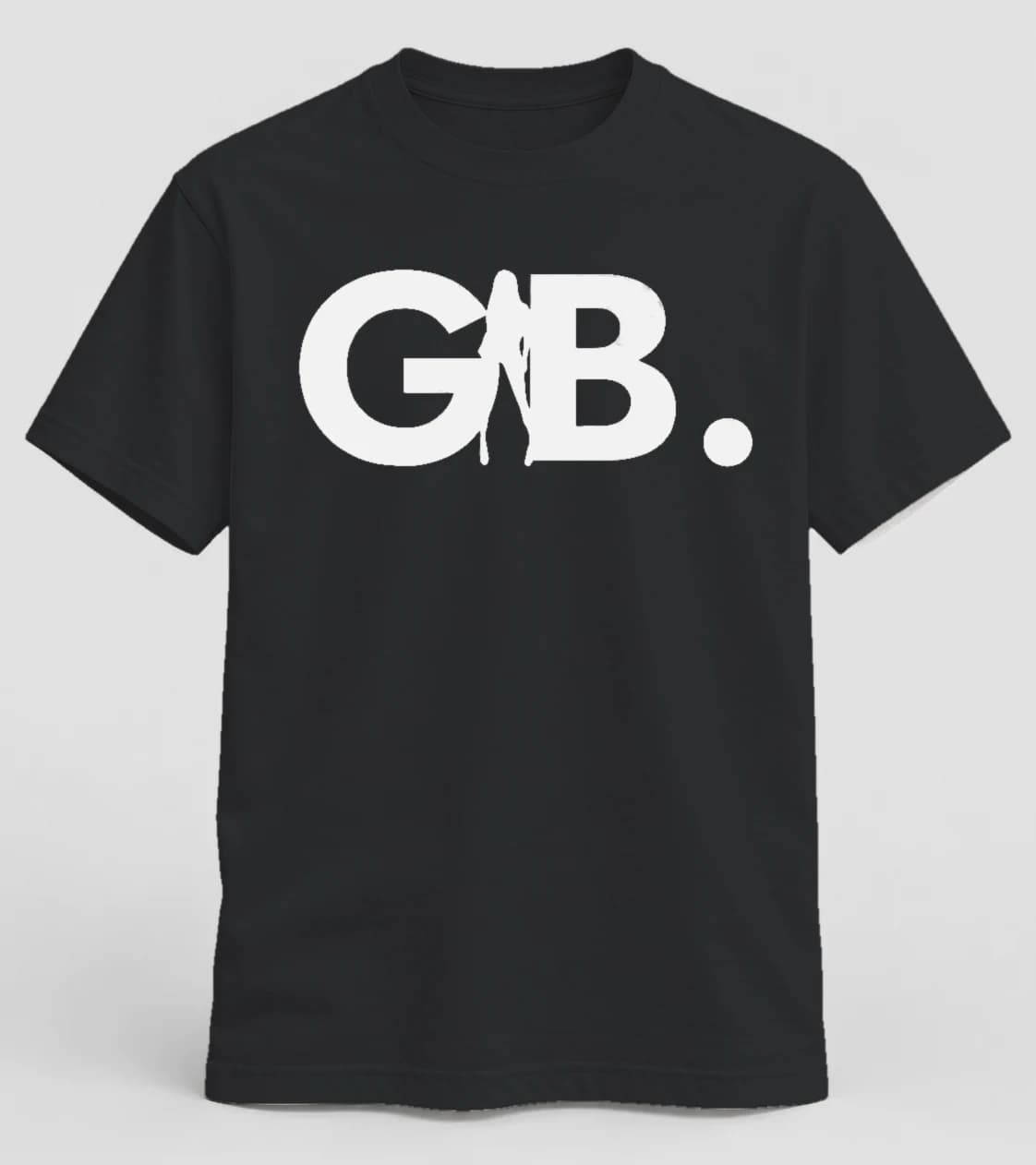 GB. Tee in Black